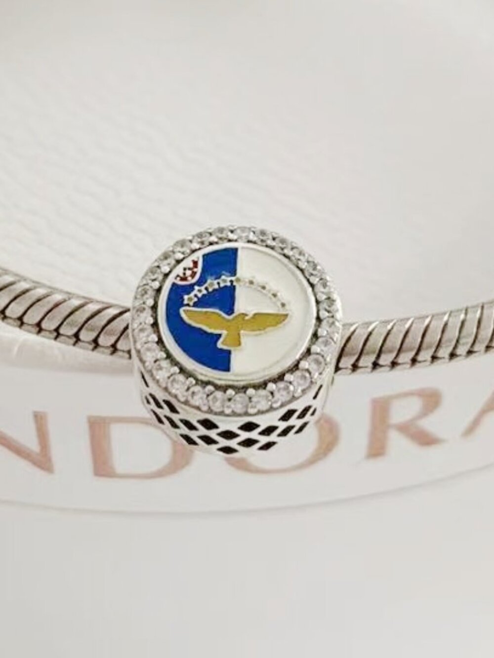Pandora Azores Islands Flag Pendant Charm